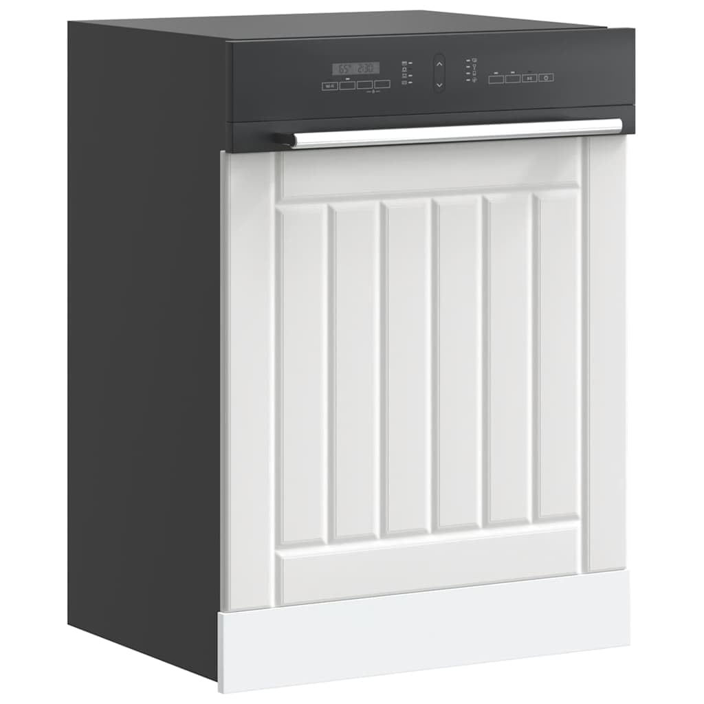 Engineered Wood Dishwasher Front Panel, White