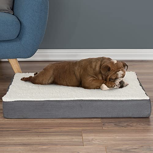 Petmaker 80-PET5089G Orthopedic Dog Bed - 2-Layer 30X20.5-Inch Memory Foam Pet Mattress thumb #1