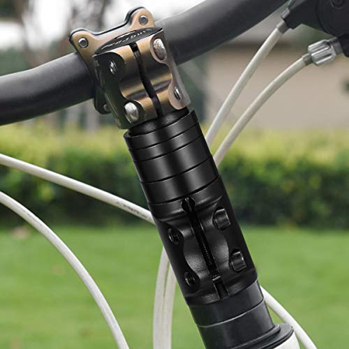 BESPORTBLE Extensor de Bicicleta Stem Liga de Alumínio Guiador Stem Raiser Equitação Acessório Cabeç