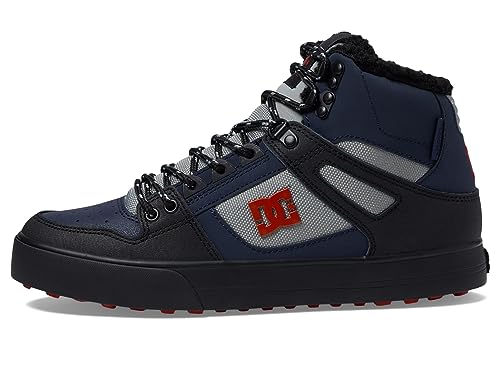 Image of DC Men's Pure High-Top WC WNT Skate Shoe Navy /Black 9.5