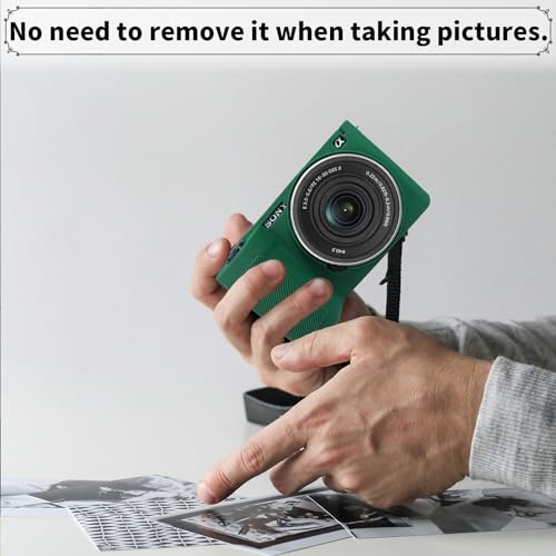 Funda Protectora de Silicona para Sony ZV-E10 II Verde miniatura 6