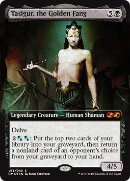 Magic: The Gathering - Tasigur, The Golden Fang - Foil - Ultimate Masters Box Toppers - Mythic Rare