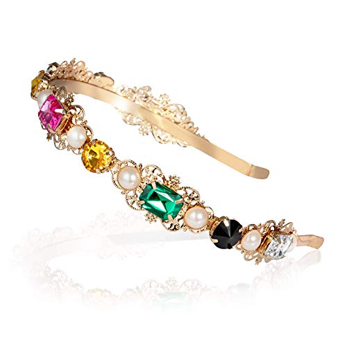 XYDZ Strass Fascia di Capelli, Scintillante