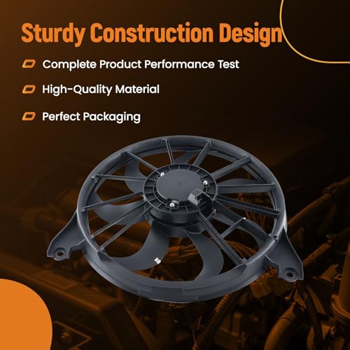 Image of maXpeedingrods Radiator Cooling Fan Assembly Kit for Dodge Journey 2.4L 3.6L V6 2009-2020, 68038241AA 68057238AA CH3115160
