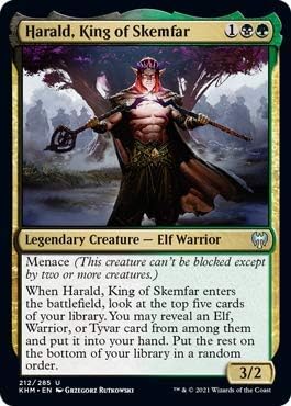 Magic: The Gathering - Harald, King of Skemfar - Foil - Kaldheim