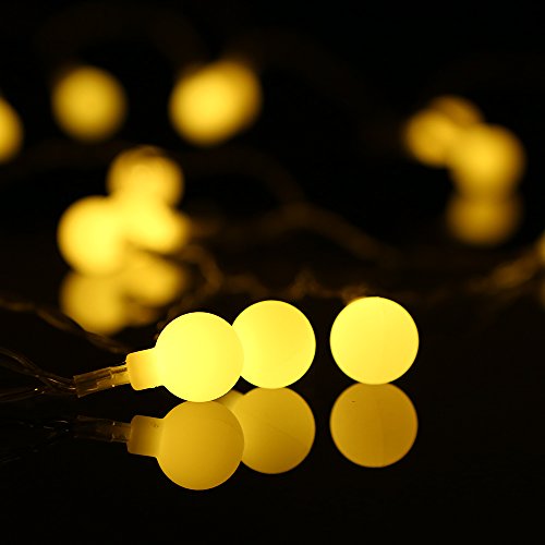 Andoer String Light 0.6W 10M / 32.8Ft 80LEDs IP44 com bateria de resistência à água e controle remot