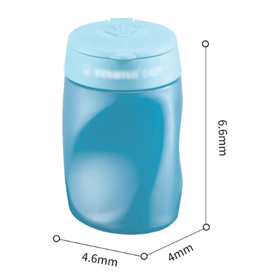 Temperamatite a manovella丨Temperamatite antiruggine Durevole e liscio丨Strumenti per l'apprendimento e L'Ufficio