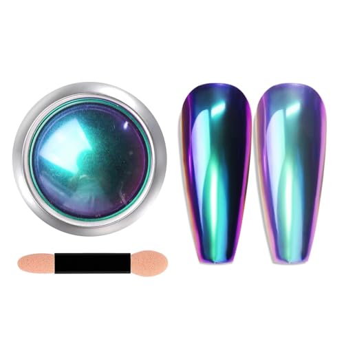 Nvzi 2 Jars 0.2g Each for DIY Nail Art Manicure Decor & Nail Accessories，N03