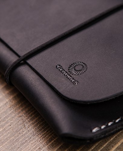 Genuines Leather Passport Holder for Men & Women Wallet Case for 1 or 2 Passports (Vintage black)4