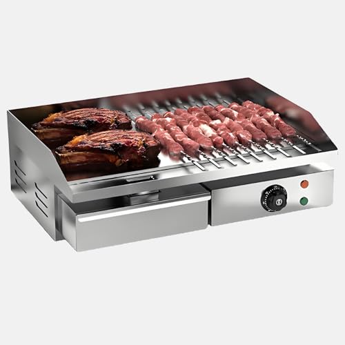 RKXKJ Elektrischer Edelstahl Restaurantgrill