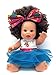 Orijin Bees Fro Melody Baby Bee Doll - African American Doll, Black Doll, Latino Doll, Afro Doll, Baby Doll, Curly Hair Doll, Baby Doll, African Doll, Birthday Gift,