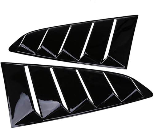 Becquet de lunette arrière Glossy Black pour Mustang 2015-2020 - 2