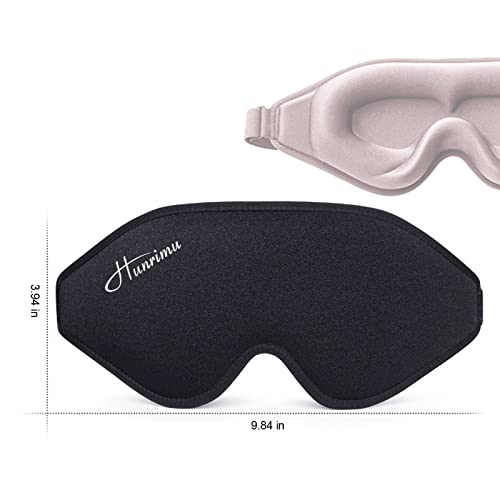 Antifaz para dormir para mujeres y hombres con venda acolchada y diseño ergonómico 3D 7
