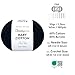 HobbyMia Baby Cotton Blend Yarn – Soft Sport Weight Yarn for Crochet & Amigurumi - 50g/180yds - 60% Cotton 40% Acrylic - Ideal for Baby & Knitting Proj.(Black, 1 Ball)