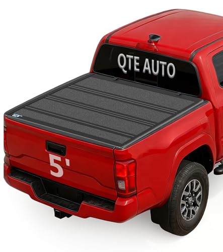 PM Auto Hard Quad-Fold Flip Cover Replacement for 2024 2025 Toyota Tacoma 5' (60