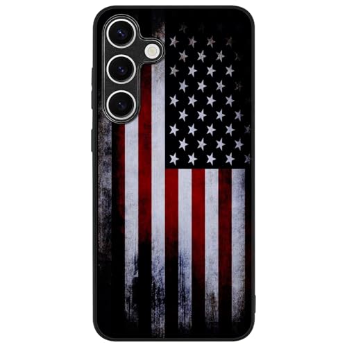 QGX Compatible with Samsung Galaxy S25 Plus Case American Flag Pattern by QGX - Used condition - US$12.65