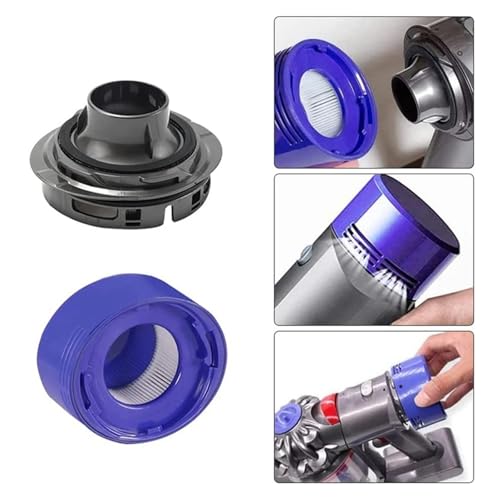 Compatible For Dyson V7 V8 Vacuum Cleaner Accessory Motor Back Cover With Rear Filter Kit