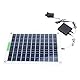 Solarbrunnen, 100 W Solarbetriebene Springbrunnenpumpe mit Energiespeicherbox, 5 M Hub, Außenbrunnen für Kleinen Teich, Terrassengarten