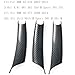 CHUANGHUI 3PCS Car Door Handle Cover Fit for BMW X5 E70 F15 F85 2007-2018, X6 E71 F16 F86 2008-2019 Interior Door Pull Handles Protective Decorate Covers (E70 E71 Carbon Fiber Color)