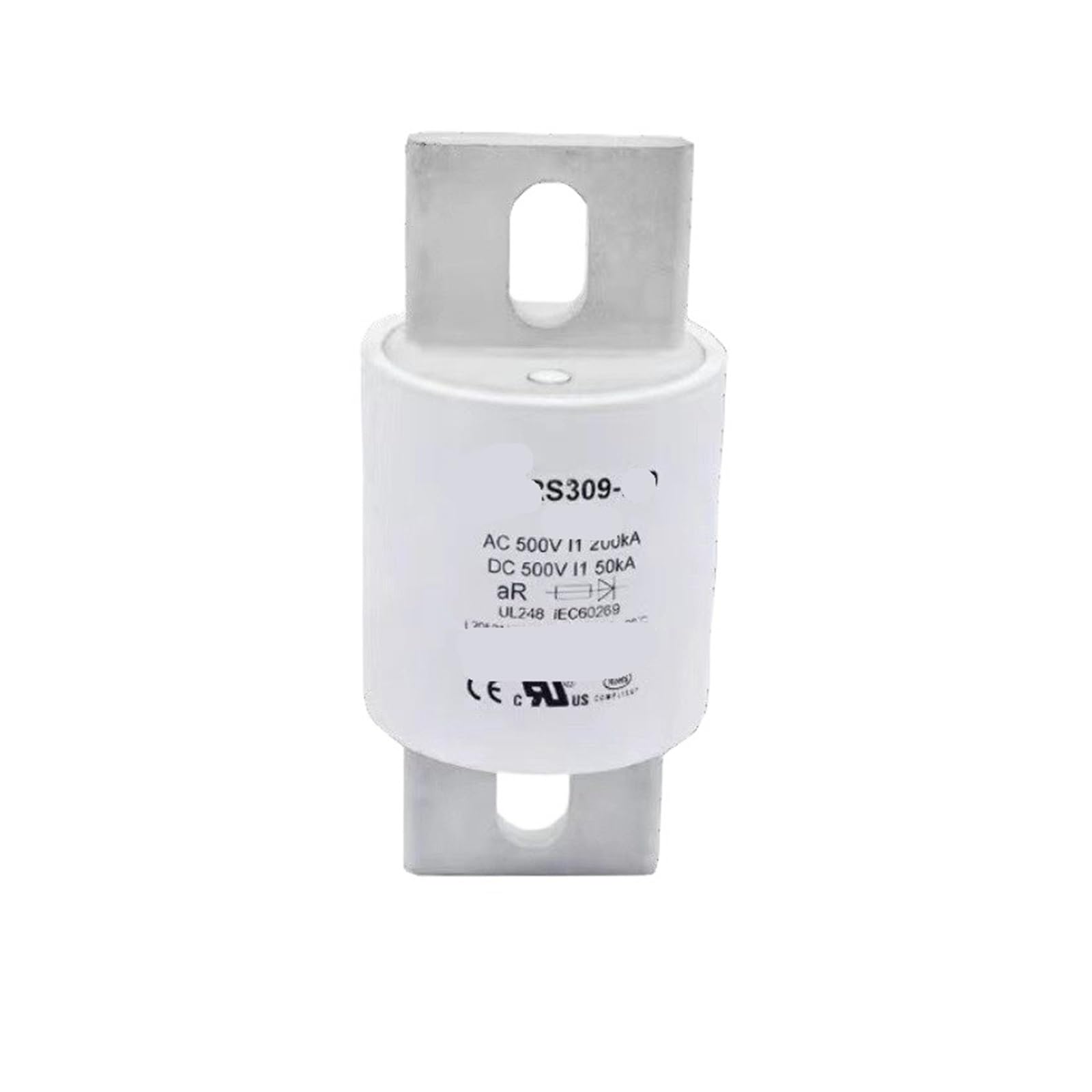 Fusible RS309-MD-100A compatible AC/DC 500V pour armoire électrique