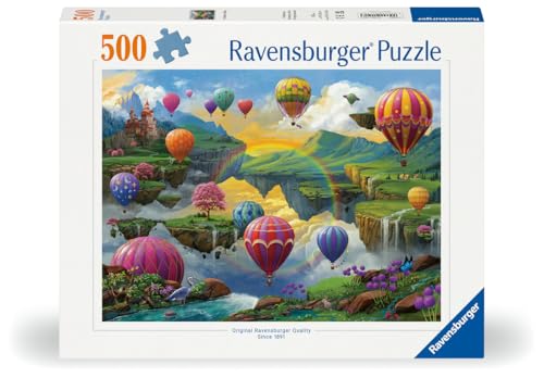 Ravensburger - Puzzle 500 pièces - Vallée des montgolfières