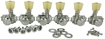 Kluson 3+3 Locking Revolution Series G-Mount Tuners, Chrome (KRGL-3-CP)