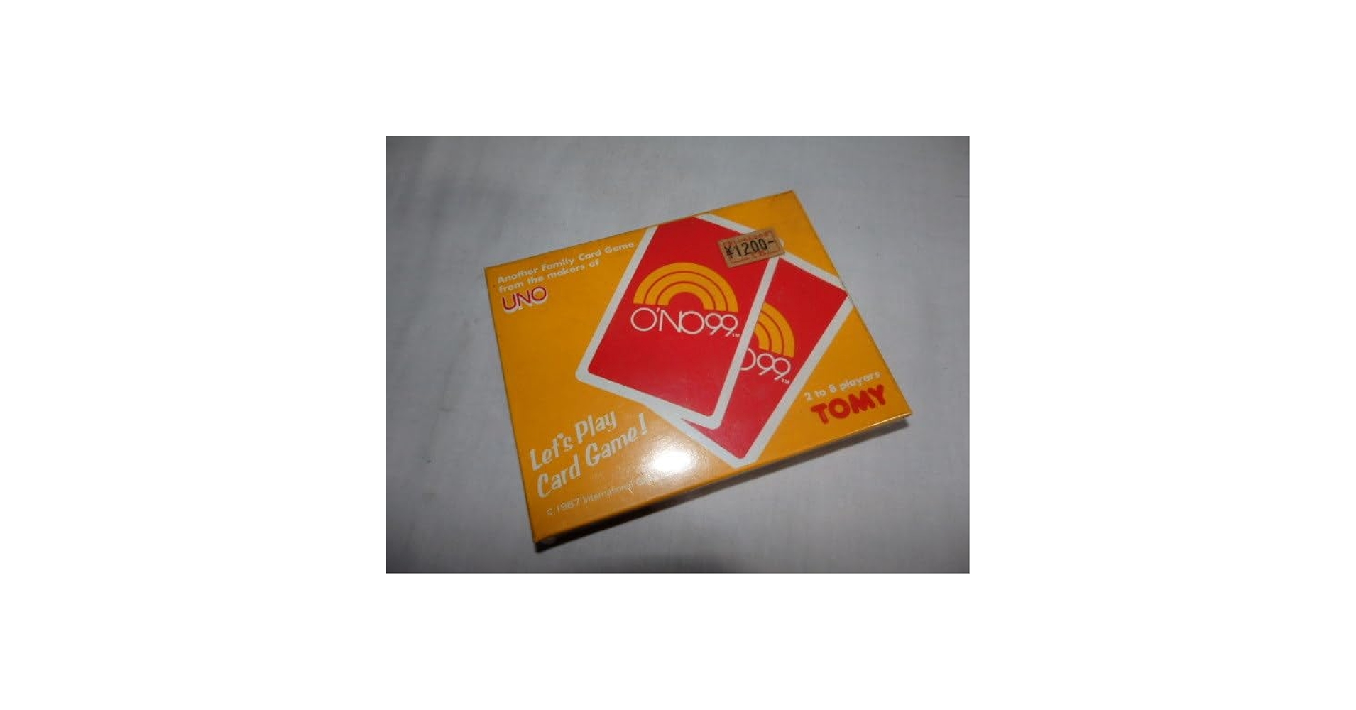 Amazon.co.jp: O'NO99 Ono 99 TOMY Card Game UNO Uno Retro Uno
