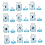 MOTHNUR 12 Stück Teiliges Kunststoff Süßigkeitenflaschen mit Bärendekor Nachfüllbare Candy...