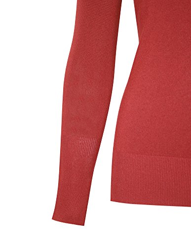 Image of Cielo Women's Solid Soft Stretch Pullover Knit Sweater