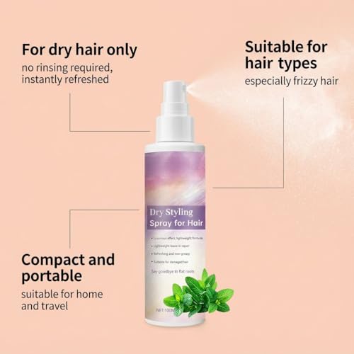Spray ligero para peinar cabello 100ml miniatura 2