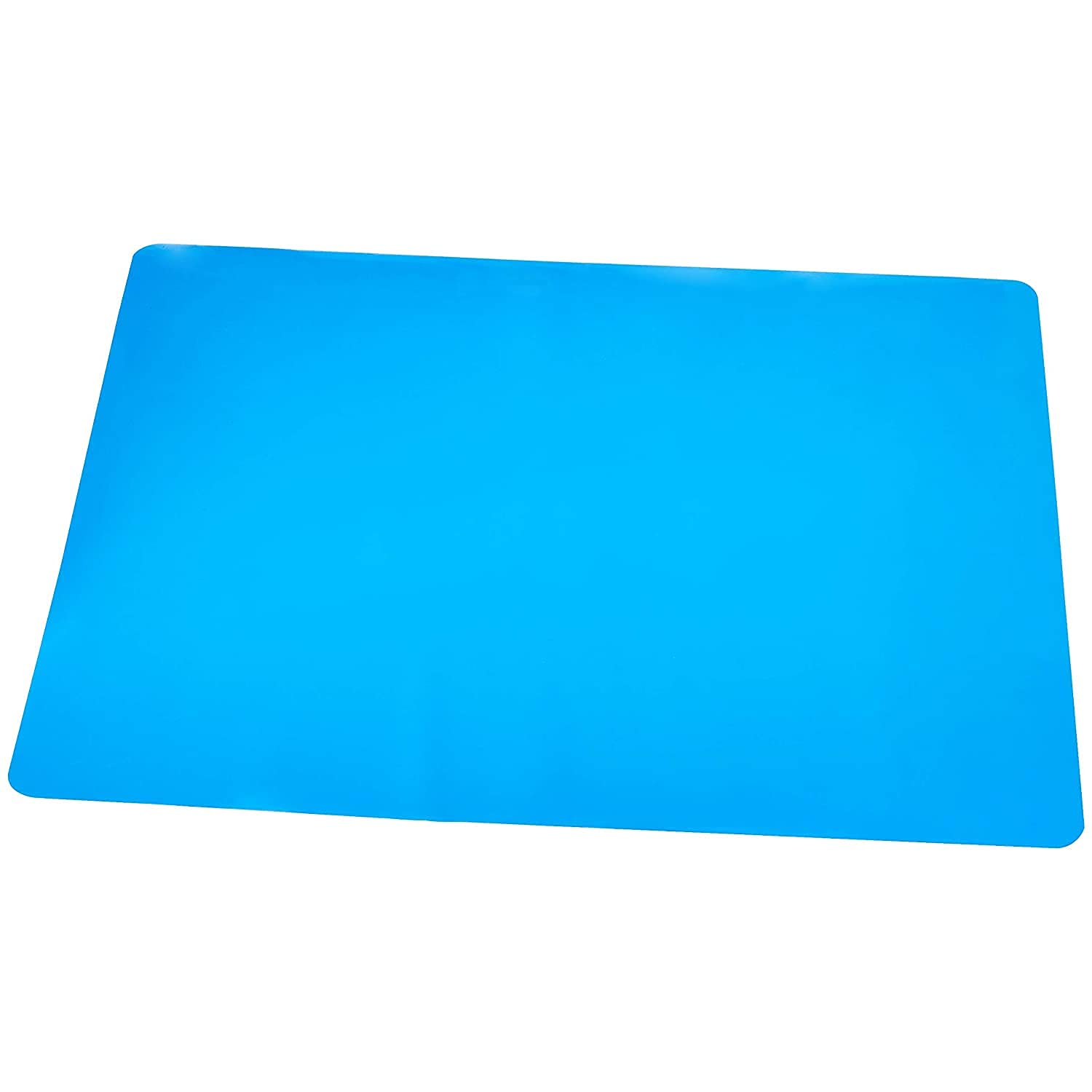 CARTZEYE Silicon Reusable Non-Stick Pastry Fondant Dough Roti Chapati Rolling Baking Sheet Mat with Measurements, Liner Heat Resistance Table Placemat Pad Pastry Board (Multicolour)-Pack of 1 1