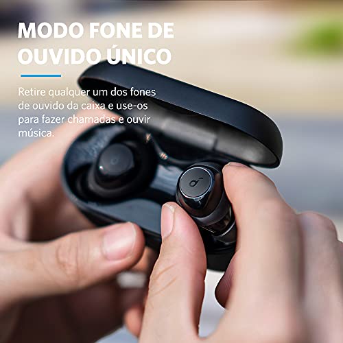 Fone de Ouvido TWS Anker Soundcore Life Dot 2, 100 horas de autonomia, Bluetooth 5, IPX5, Design con