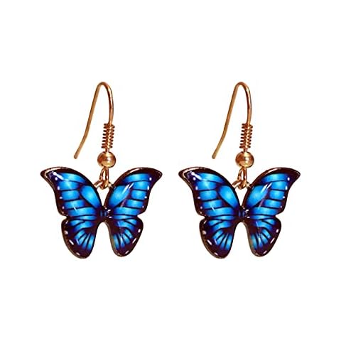 Schmetterling-Haken-Ohrringe für Frauen und Mädchen Cover