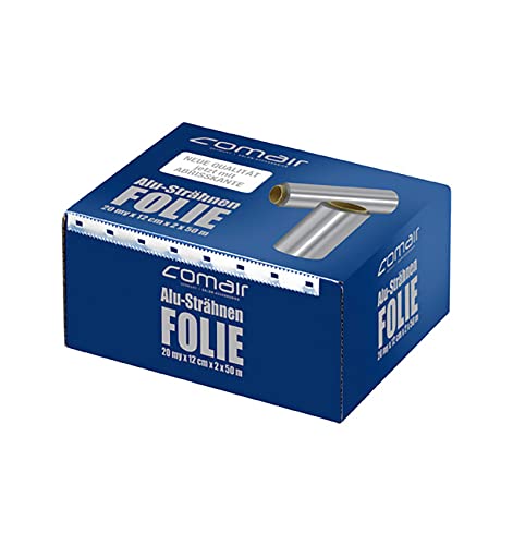 Comair Alufolie Silber / 2 Rollen a 50 Meter Alufolie Silber / 2 Rollen a 50 Meter, 12 cm breit