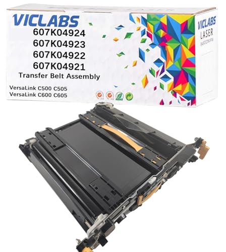 VICLABS Remanufactured 607K04924 Transfer Belt Assembly Replacement for 607K04924 607K04923 607K04922 607K04921 Transfer Belt Assembly for use in Xerox VersaLink C500 C505 C600 C605 Printers(1-Pack)