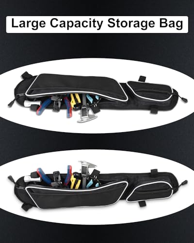 Goottan Bolsas de porta X3, bolsas de armazenamento UTV para Maverick X3 com joelheira, impermeável,