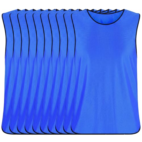 Chalecos de entrenamiento de fútbol para adultos: 10 petos deportivos de scrimmage unisex
