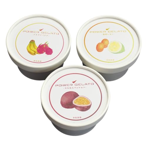 [POWER GELATO]ミックスセット6個入り ジェラート 菓子 お菓子 デザート スイーツ