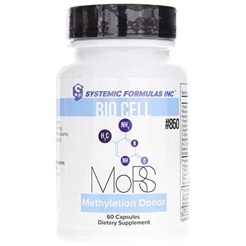 Systemic Formulas Bio Cell #850 MORS - 60 Capsules. Methylation Donor. Cover