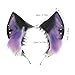 Faux Wolf Ears Headwear Faux Fur Headbands Headdress Halloween Fox Cosplay Costume Accessories for Women