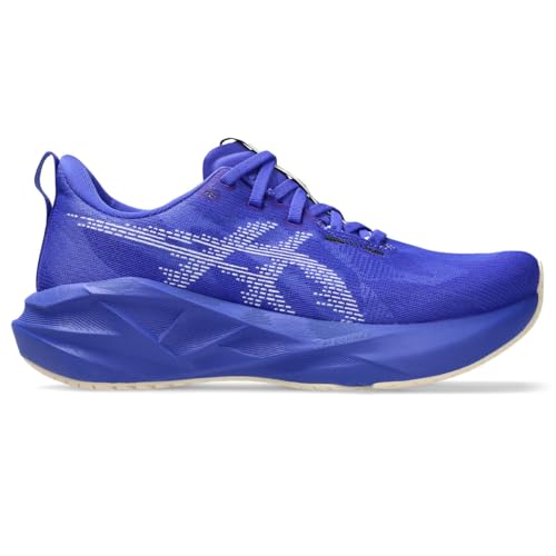 Image of ASICS Novablast 5 womens Sneaker, Cobalt Burst /White, 8.5 US