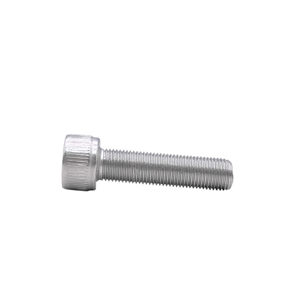 Rosca fina m3 - m12 ss304 tornillos hexagonales de acero inoxidable tornillos de cabeza cilíndrica din912 (M12-1.25 x 30 mm, 5 unidades)