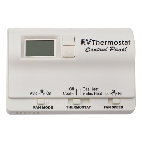 6536A3351 Compatible with Coleman-Mach,Two-Stage Digital Thermostat for Heat Pump & Gas Furnace,Wall-Mounted, in White