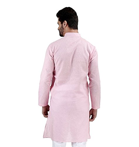Kurta para hombre Royal Kurta de lino khadi y manga larga 4