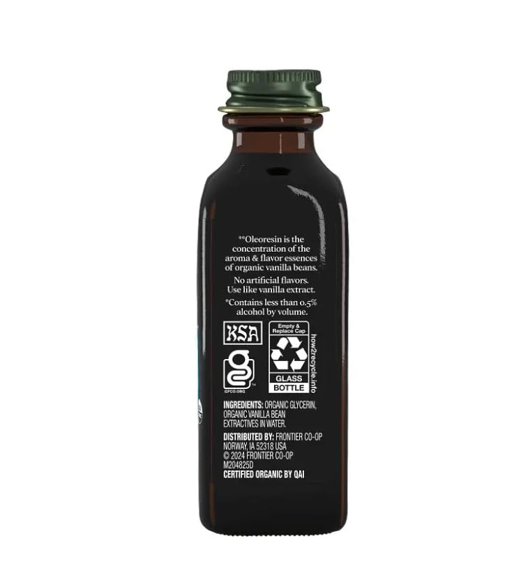 Miniatura 3 de Simply Organic Saborizante de vainilla (sin alcohol), certificado orgánico, vegano, 2 onzas, paquete de 12