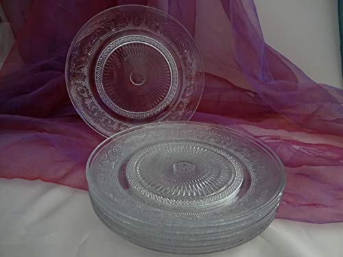 Posiwio 6 Schöne nostalgische Kuchenteller Dessertteller Teller Servierplatte Glas 20 cm 5 Posiwio 6 Schöne nostalgische Kuchenteller Dessertteller Teller Servierplatte Glas 20 cm