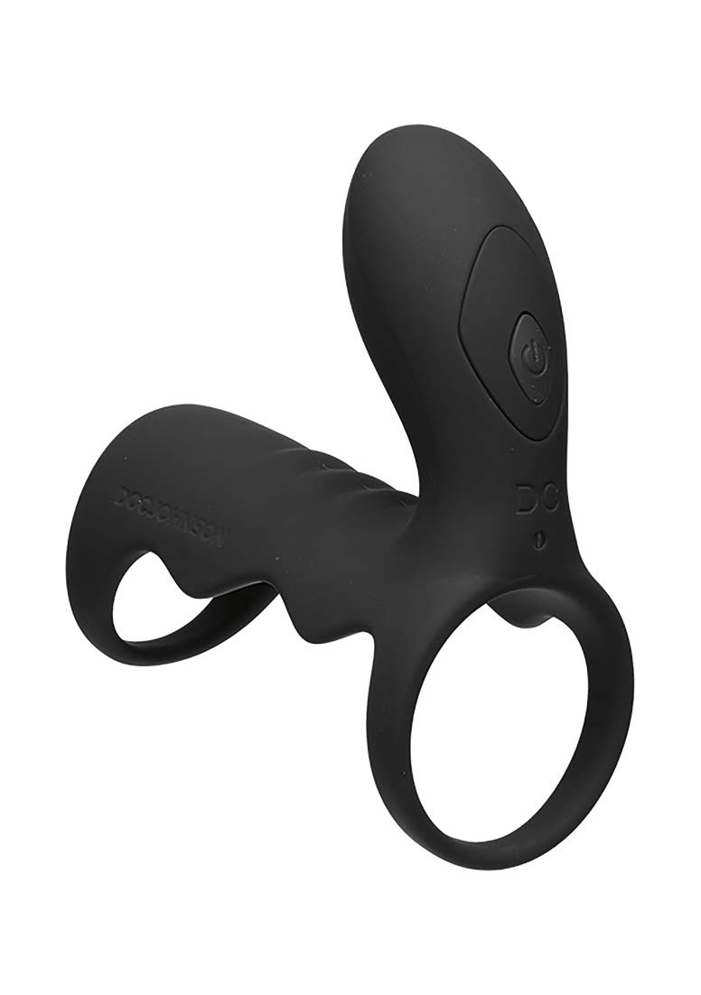 Cage de Chasteté Vibrante Noire OptiMALE Discrète à Télécommande - 8