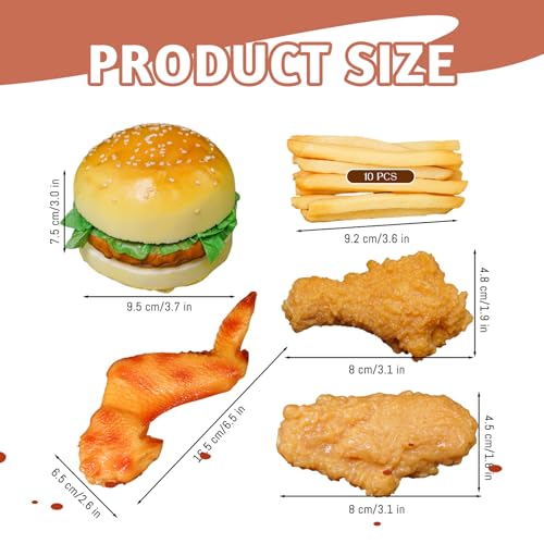 Frites en plastique pour accessoire d'affichage sans gaspillage - 5