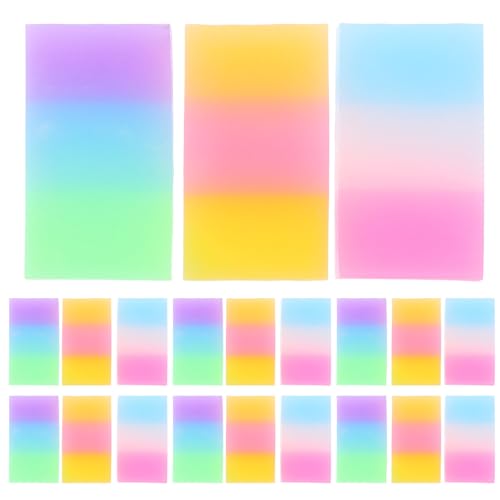 Gommes à effacer en gelée colorée TPR pour corriger sans ratures ni déchirures, lot de 36