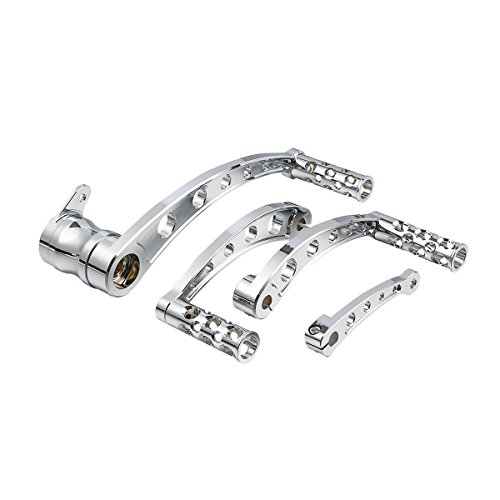 image for TCMT Chrome Motorcycle Shift Lever Brake Arm Fits for Harley Davidson 